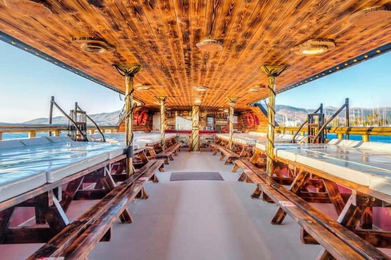 From Kos: 3-Island Boat Trip with BBQ & Water Slide - The Crew and Atmosphere