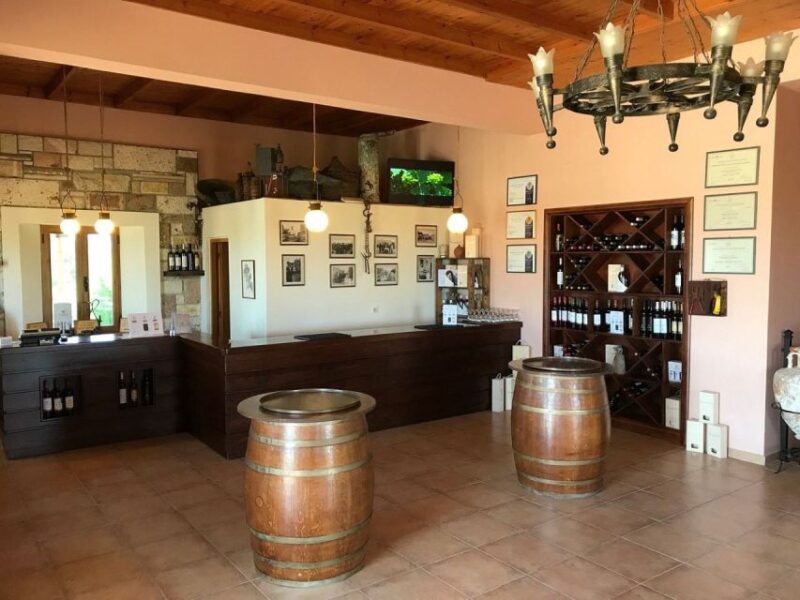 From Kos: Tour of 2 Wineries with Wine Tasting & Small Bites - Koss Organic Winery Petra Marinou: Tradition Meets Modern Technology