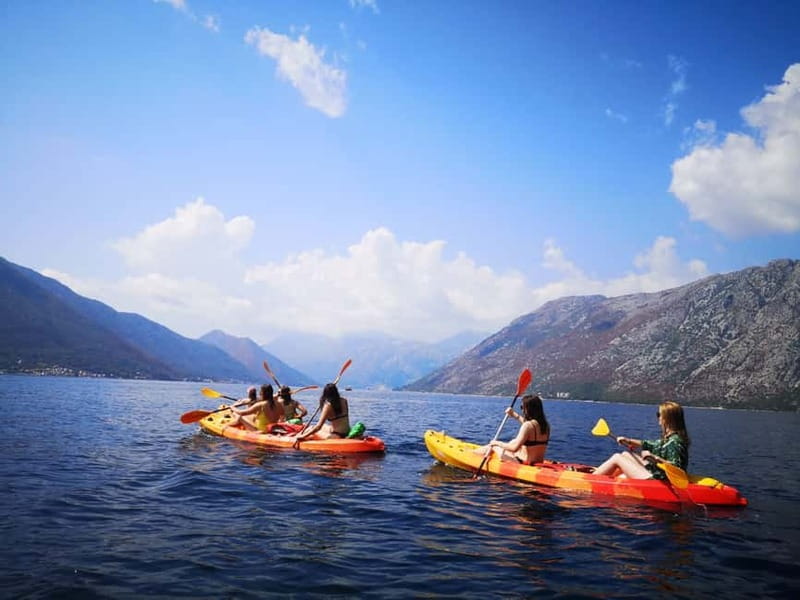 From Kotor: Boating, Kayaking, & Cycling Tour - Exploring Perast and the Island’s Monastery