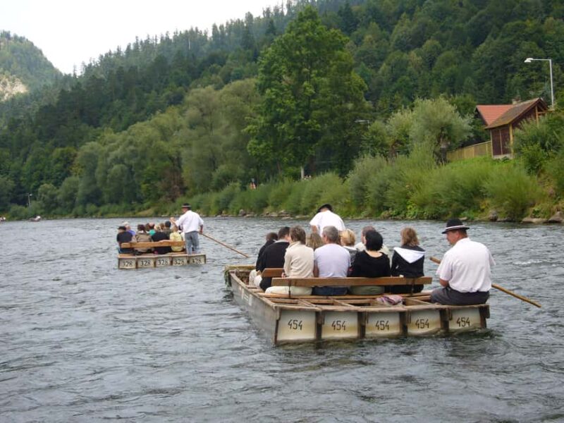 From Krakow: Dunajec River Gorge Wooden Raft River Cruise - Exploring the Limestone Cliffs and Lush Vegetation