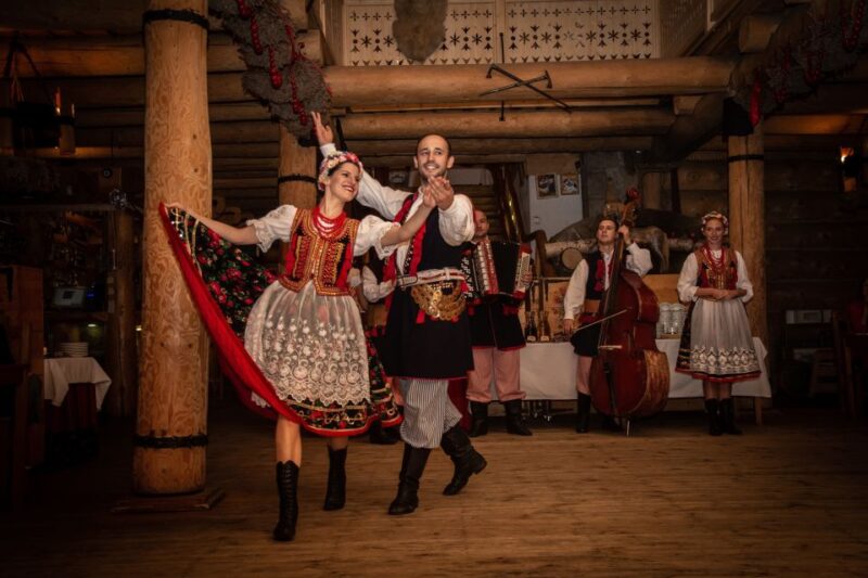 From Krakow: Polish Folk Show with All-You-Can-Eat Dinner - Unlimited Drinks and Beverages