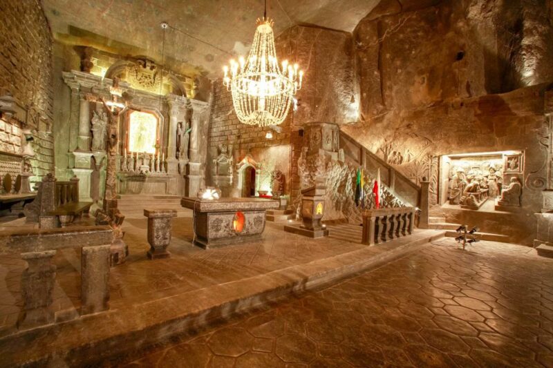 From Krakow: Wieliczka Salt Mine Guided Tour & Pickup Option - The Salt Mine’s Facilities and Additional Features