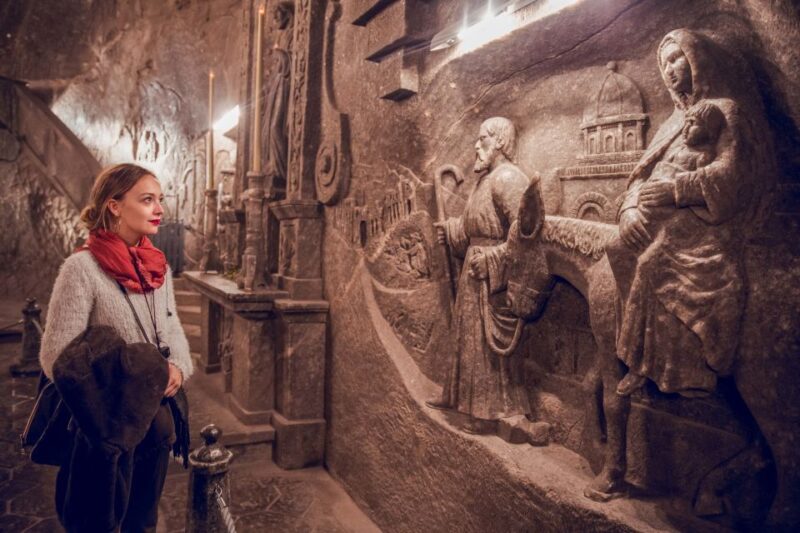 From Krakow: Wieliczka Salt Mine Tour - The Surreal Underground World: Lakes and Caverns