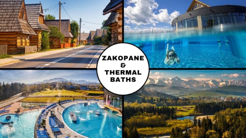 From Krakow: Zakopane and Thermal Baths with Optional Lunch - Zakopane’s Mountain Scenery and Scenic Funicular Ride