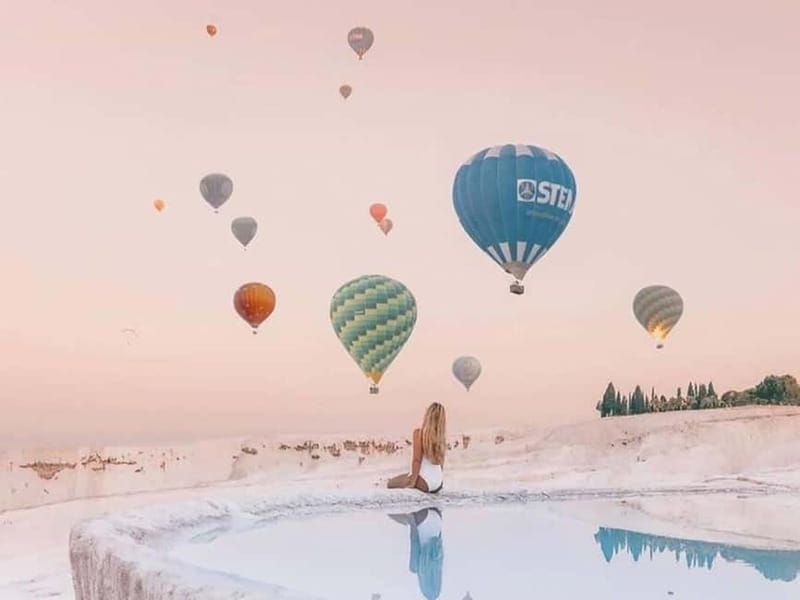 From Kusadas: Pamukkale Day Trip w/Balloon Flight & Lunch - Logistics: Hotel Pickup, Transport, and Timing