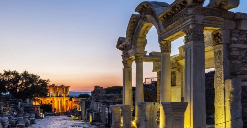 From Kusadasi: Ephesus and Pamukkale 2 Day Private Tour - Exploring the Ancient City of Ephesus with a Skilled Guide