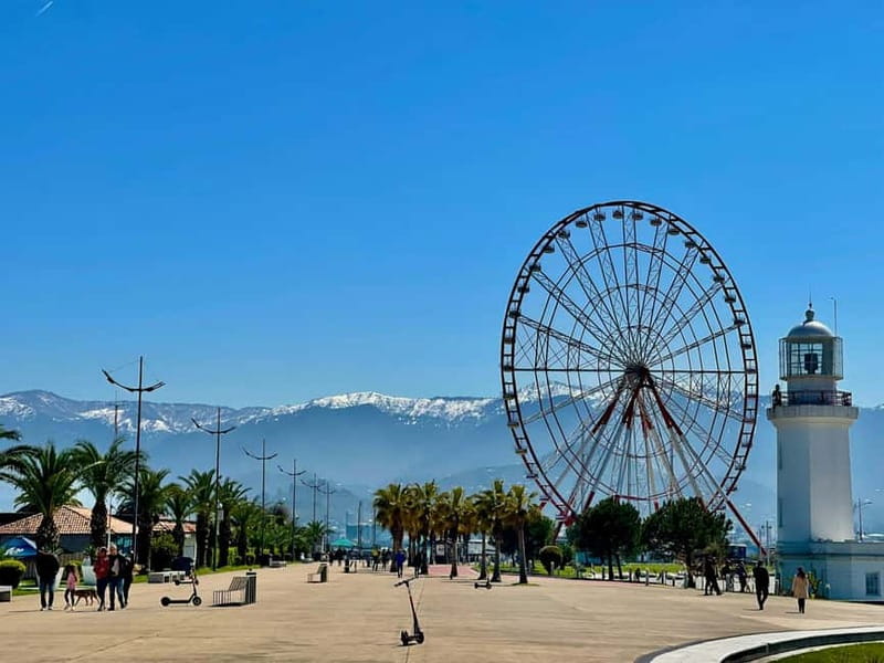 From Kutaisi: Batumi, Petra Fortress and Botanical garden - Batumi Seafront Stroll and Modern Landmarks