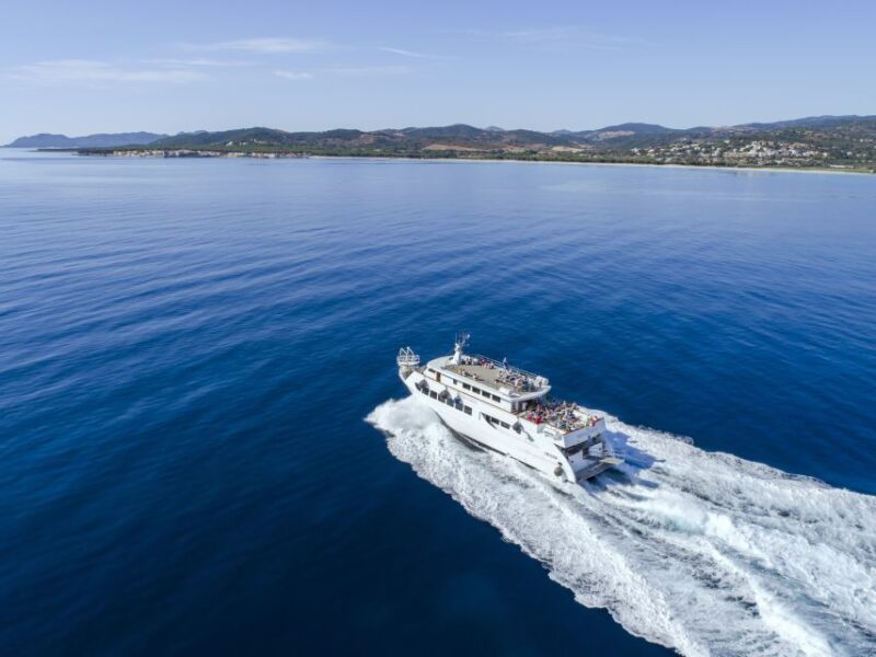 From La Caletta or Orosei: Gulf of Orosei Cruise - Stop at Cala Sisine: Overcrowded but Beautiful
