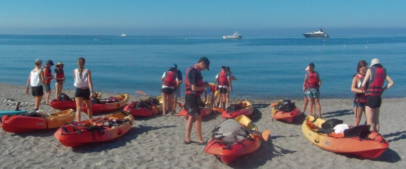 From La Herradura: Maro Cerro Gordo Kayak Tour - Starting Point at Box Marae in La Herradura