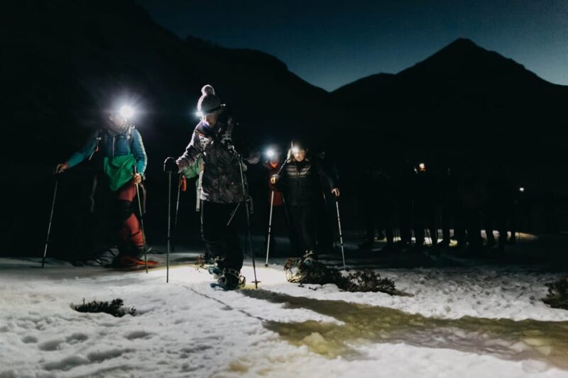 From La Raya: Night Snowshoe Tour in Asturias - The Unique Allure of Night Snowshoeing in Asturias