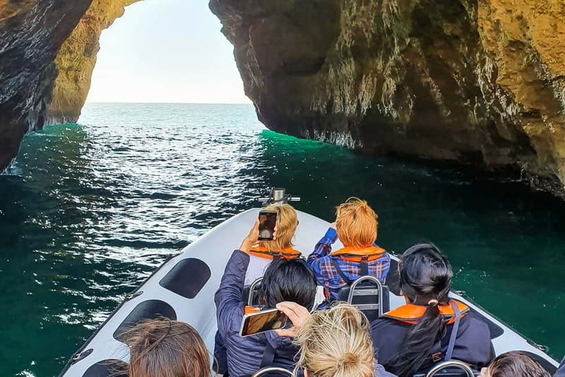 From Lagos: Benagil Caves Speedboat Adventure - Exploring Smaller Hidden Grottos and Pirate Hideouts