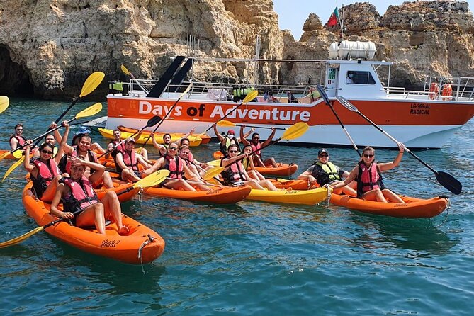 From Lagos: Kayak Tour of Ponta da Piedade Caves on Catamaran - Key Points