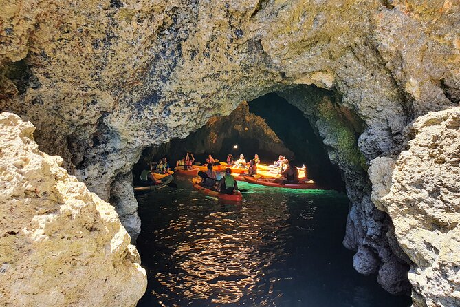 From Lagos: Kayak Tour of Ponta da Piedade Caves on Catamaran - Exploring Ponta da Piedade by Kayak