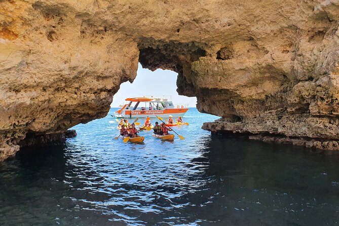 From Lagos: Kayak Tour of Ponta da Piedade Caves on Catamaran - The Highlights of the Cave and Grotto Exploration