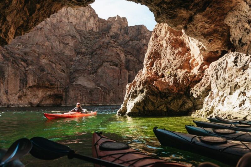 From Las Vegas: Emerald Cave Guided Kayaking Tour - Safety Measures and Equipment