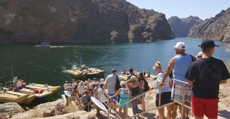 From Las Vegas: Hoover Dam Raft Tour - Arriving at Hoover Dam Lodge and Preparing for the Float