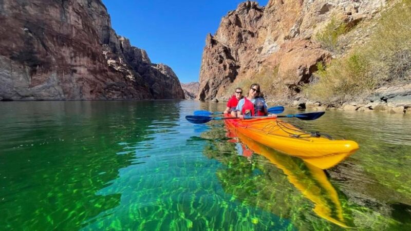 From Las Vegas: Kayak Rental with Shuttle to Emerald Cave - Small Group Sizes and Personal Attention