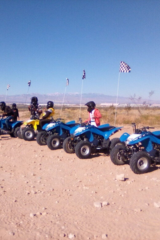 From Las Vegas: Nellis Dunes ATV Tour with Shuttle Transfer - Thrilling ATV Adventure in the Nellis Dunes Starting from Las Vegas
