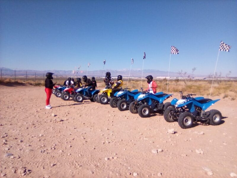 From Las Vegas: Nellis Dunes ATV Tour with Shuttle Transfer - Exploring the Private Trail in the Nellis Dunes