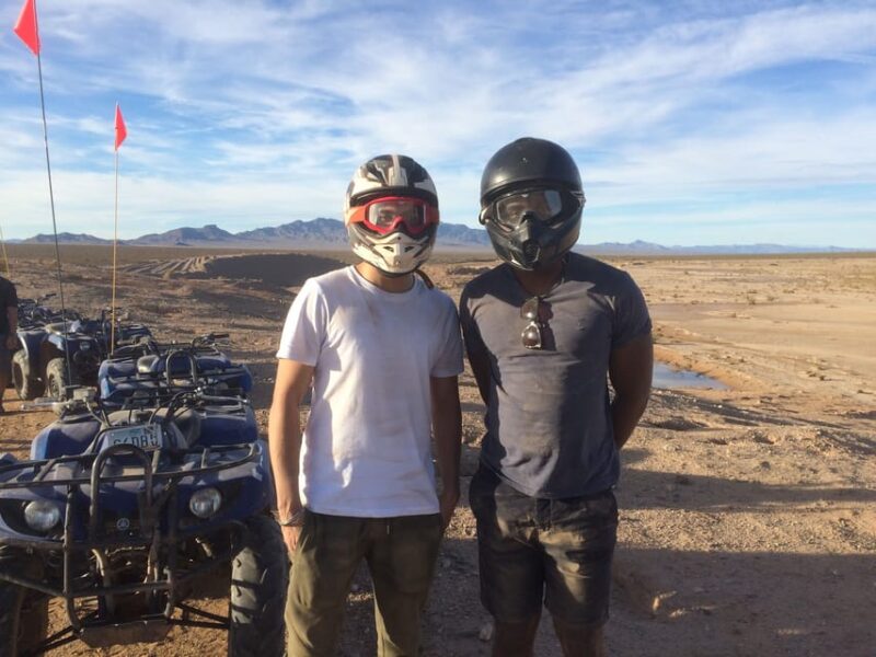 From Las Vegas: Nellis Dunes ATV Tour with Shuttle Transfer - Expert Guidance and Safety Support During the Ride