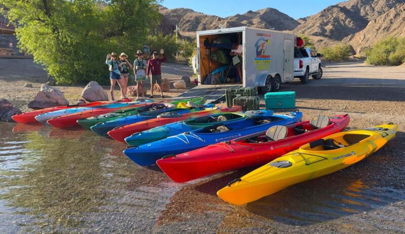 From Las Vegas: Scenic Escape Emerald Lake Colorado River - Starting Point at Willow Beach for a Scenic Paddle
