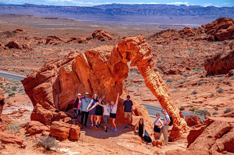 From Las Vegas: Valley of Fire State Park Guided Day Tour - Breathtaking Vistas at Rainbow Vista and Fire Canyon