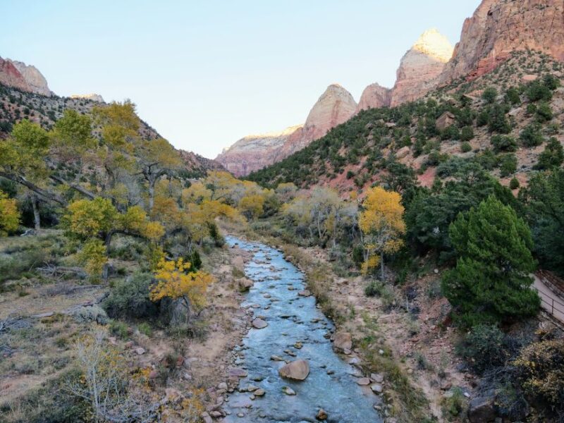 From Las Vegas: Zion National Park Small Group Adventure - Food and Relaxation Stops