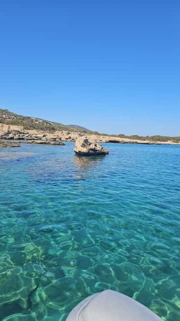 From Latsi: Blue Lagoon Private Yacht Day Trip with Drinks -