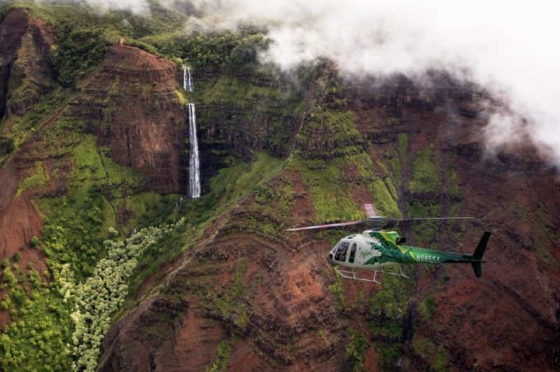 From Lihue: Kauai Sightseeing Helicopter Flight - Spectacular Aerial Views of Kauai for $369 per Person