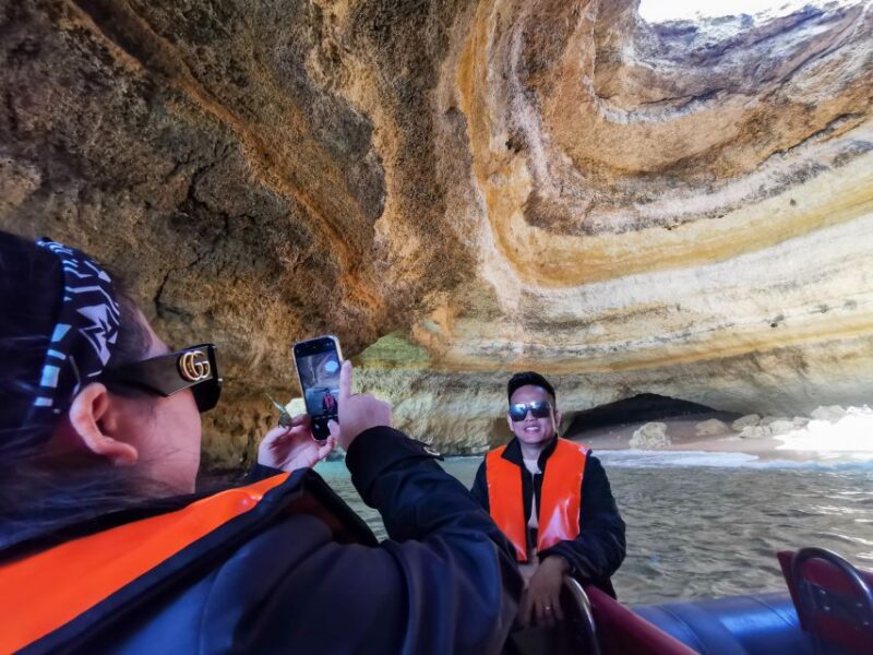 From Lisbon: Benagil Caves and Algarve Private tour - Exploring the Benagil Cave by Shared Boat Tour
