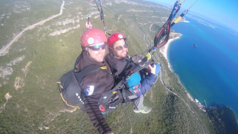 From Lisbon: Paragliding Flight with Transfers - Choosing Between Praia das Bicas, Arrábida, and Sesimbra for Takeoff