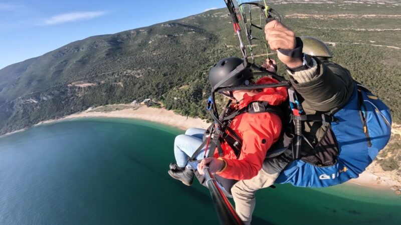 From Lisbon: Paragliding Pack (Flight+Video+Transportation) - Exciting Paragliding Adventure from Lisbon at $165