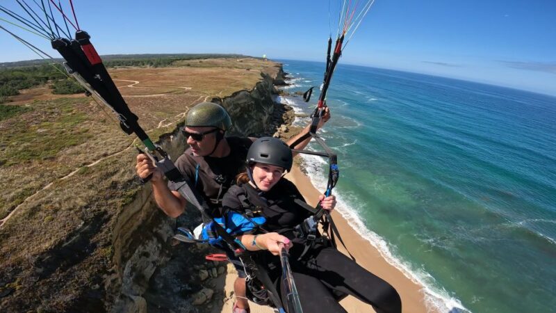 From Lisbon: Paragliding Pack (Flight+Video+Transportation) - The Secret Flying Site and Scenic Views