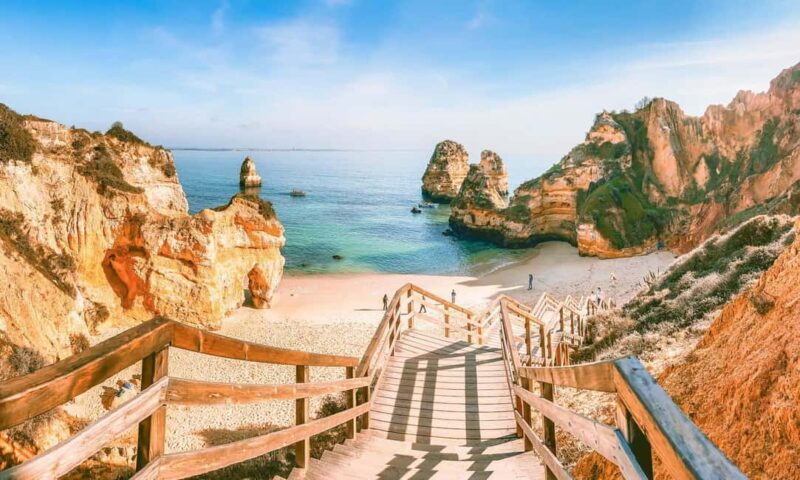 From Lisbon: Private Day Trip to Algarve with Hotel Pick Up - Relaxing on Algarve Beaches: Dona Ana and Marinha