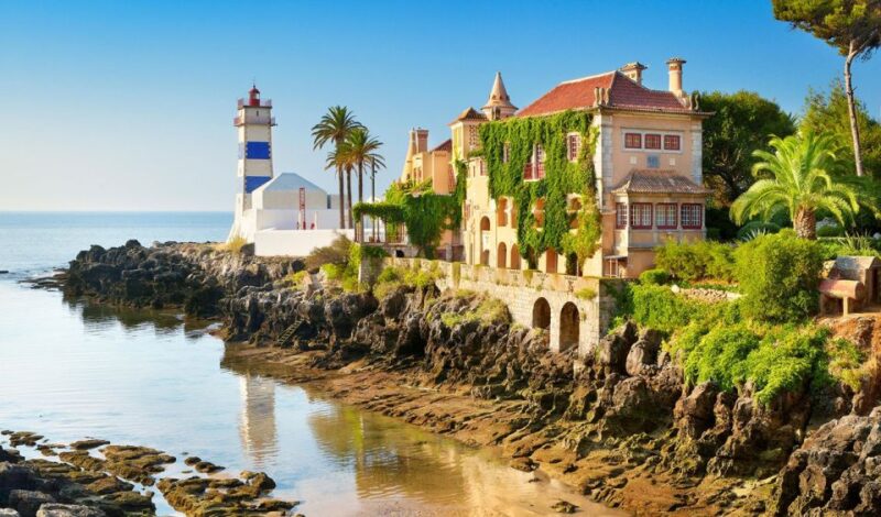 From Lisbon: Sintra, Cascais, Cabo da Roca Private Car Tour - Exploring the Seaside Town of Cascais