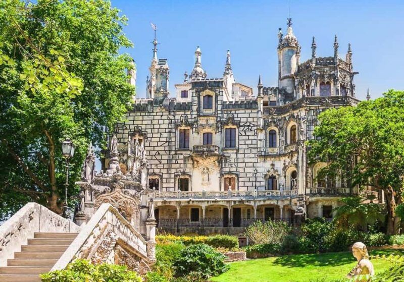 From Lisbon: Sintra, Pena & Regaleira Premium Group Tour - Marvel at Pena Palace’s Romantic Architecture