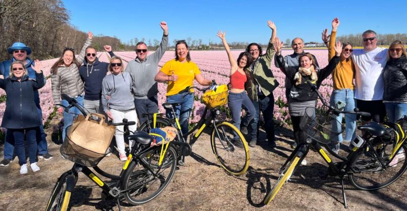 From Lisse: Keukenhof Flower Fields Bike Tour - Cycling Along Keukenhof and Outside Kasteel Keukenhof