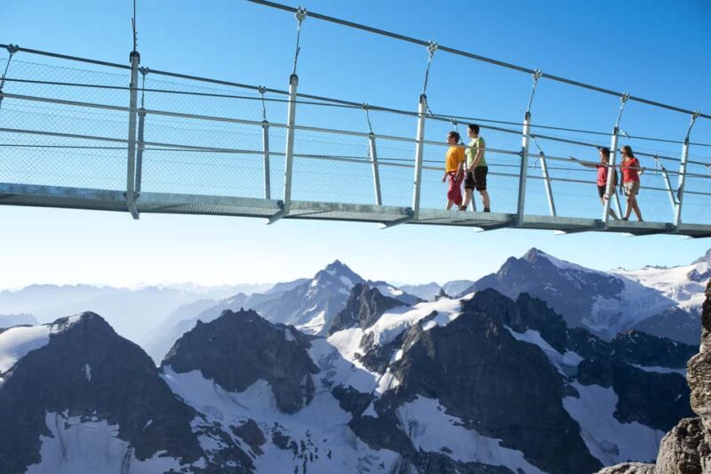 From Lucerne: Mount Titlis Day Trip with Cable Car Ride - Snowtubing and Glacier Park Activities