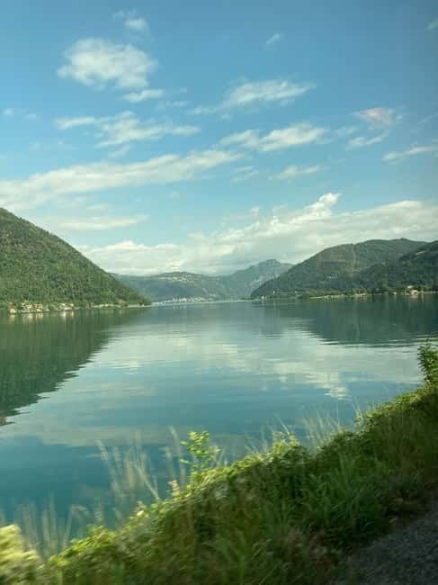 From Lugano: Como & Bellagio Charming Cruise w/ Train Ticket - Private Boat Cruise on Lake Como