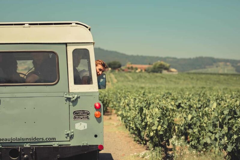 From Lyon : Beaujolais Private Day Tour by Vintage Defender - Discover Beaujolais with a Vintage Land Rover Defender