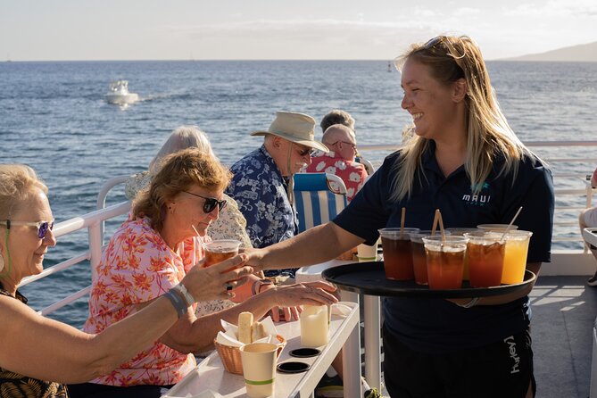 From Ma'alaea Harbor: Sunset Dinner Cruise Aboard the Quicksilver - Drinks and Live Island Music Aboard