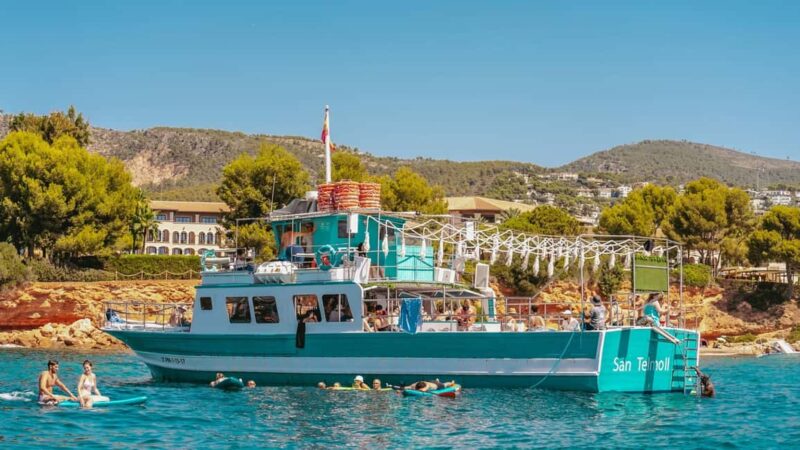 From Magaluf: Palma Bay Sightseeing Cruise with Live Music - Key Points