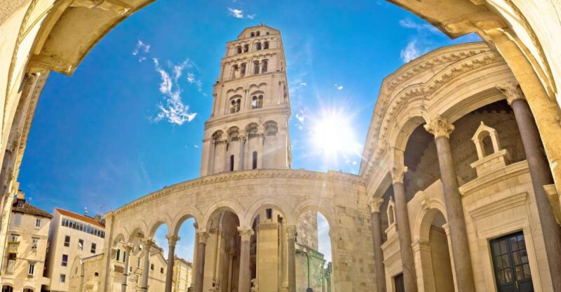 From Makarska Riviera: Full-Day Split & Trogir Tour - Entrance Fees and Included Experiences