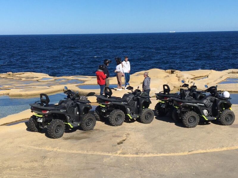 From Malta: Blue Lagoon and Gozo Tour w/Quads and Dinner - Sunset Quad Biking Through Gozitan Terrain