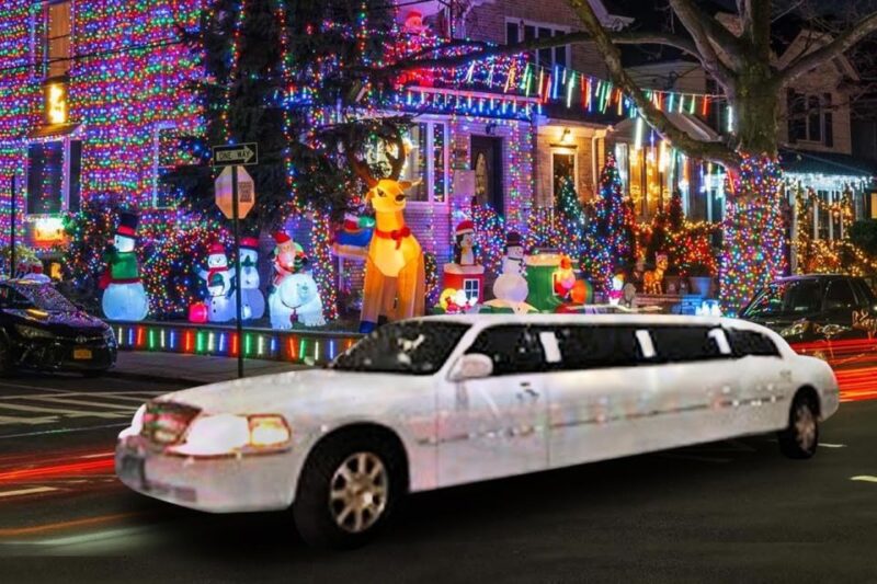 From Manhattan: Private Brooklyn Christmas Tour by Limousine - Experience Brooklyns Best Christmas Light Displays in Comfort and Style