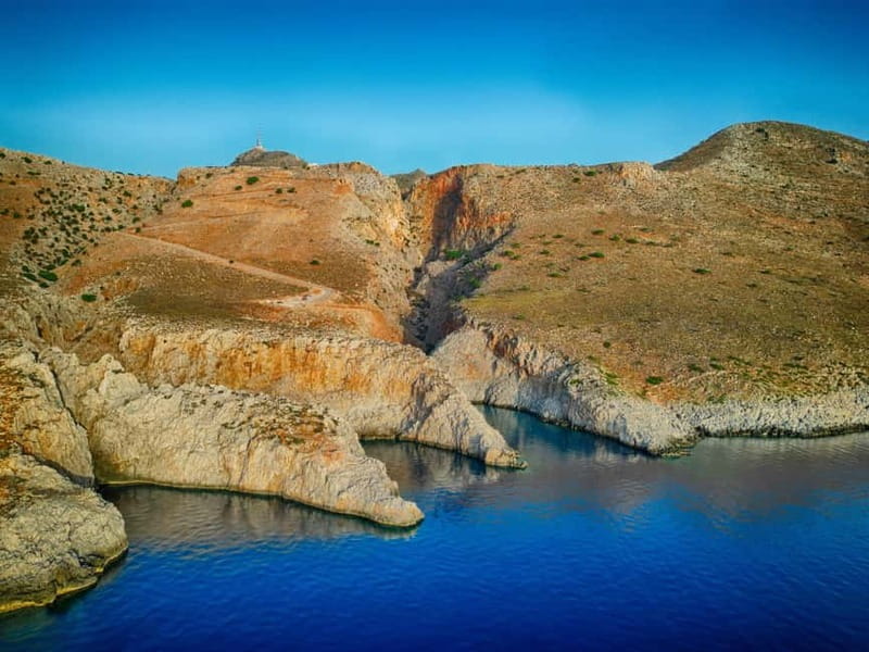 From Marathi: 8-Hour Seitan Limania-Ombrosgialos & more trip - St. John Beach and Aspra’s Blue Waters