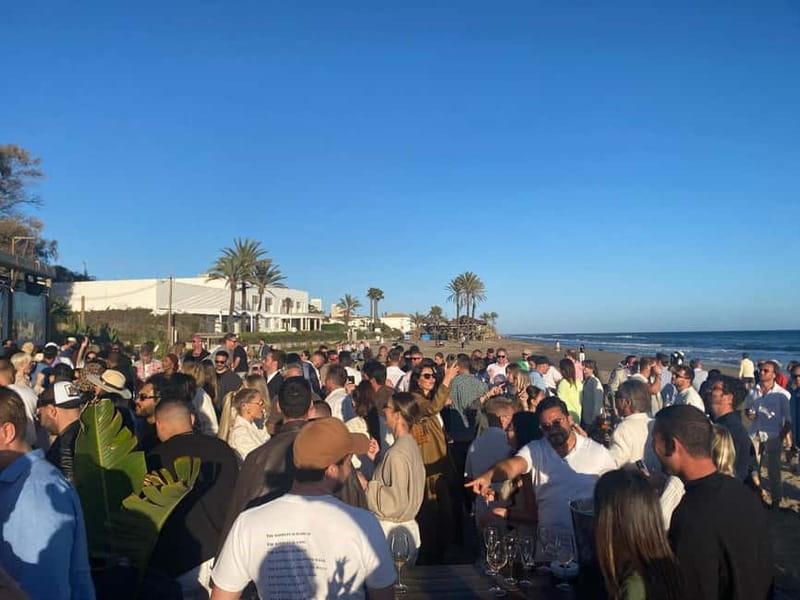 From Marbella/Estepona: Private nightlife VIP tour Transportation Drinks - Multilingual Guides and Seamless Experience