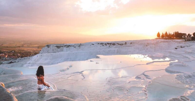 From Marmaris: Pamukkale Evening Tour with Transfer & Dinner - Scenic Forests and Countryside on the Way to Pamukkale