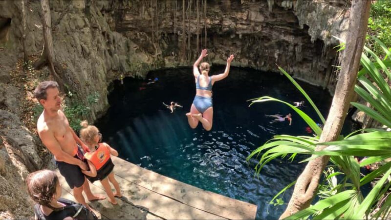 From Mérida:Explore 4 Rural Cenotes with a Traditional lunch - Explore 4 Distinct Cenotes Deep in the Yucatán Jungle