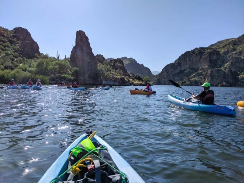 From Mesa: Self-Guided Kayaking Trip on Saguaro Lake - Meeting Point at Saguaro Lake Ranch